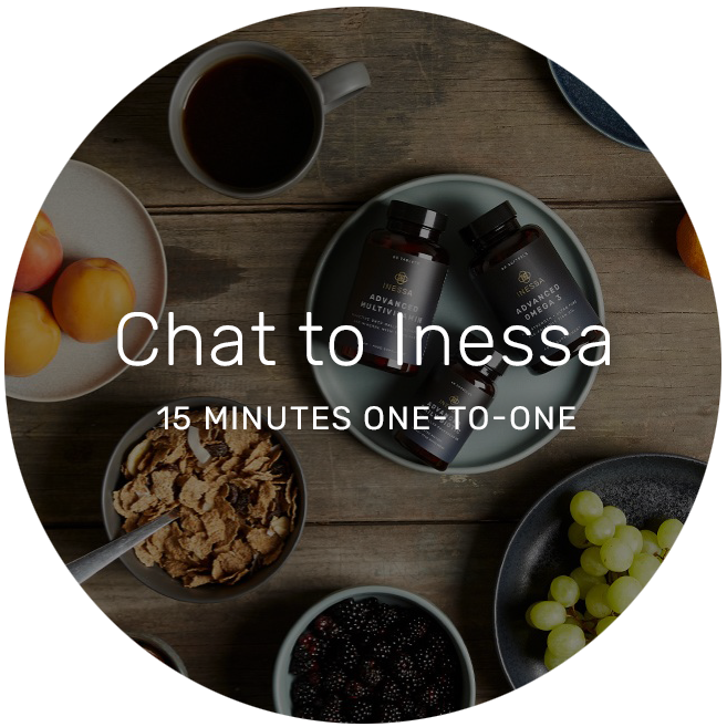 Book your free nutrition advice call Inessa